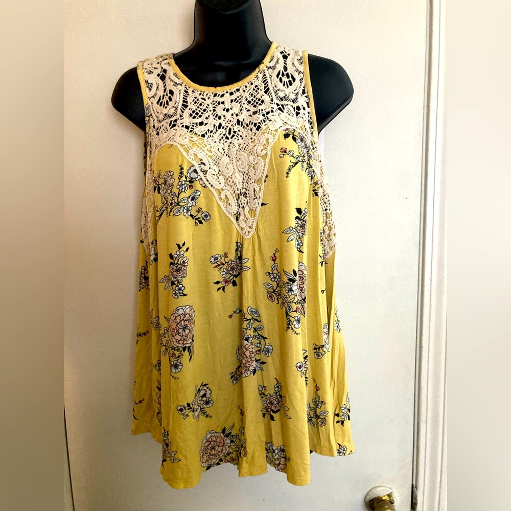 Yellow blouse
